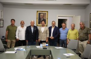 Folklor Kurumu’ndan Perpa B Blok Yönetimine Ziyaret.